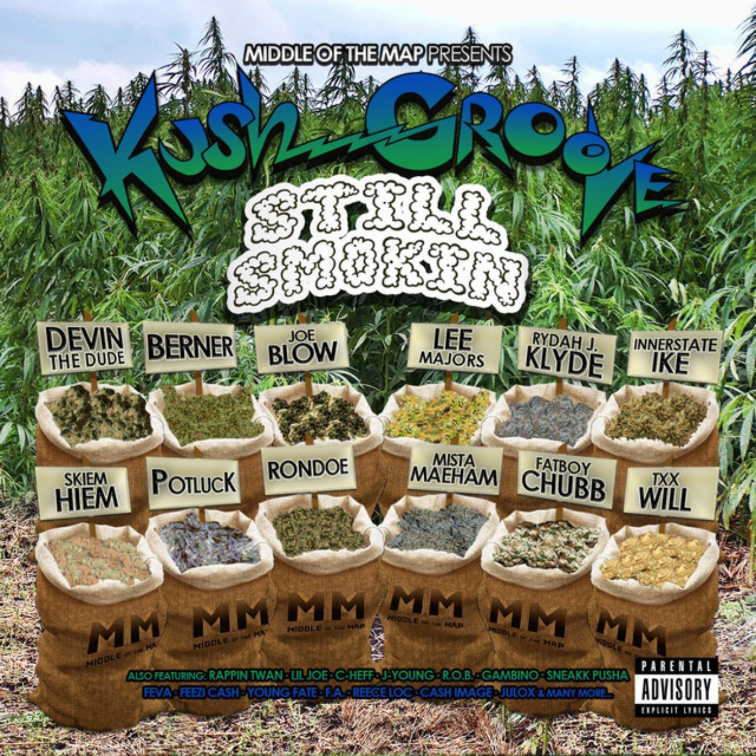 Original unmodified cover for Kush Groove – Still Smokin