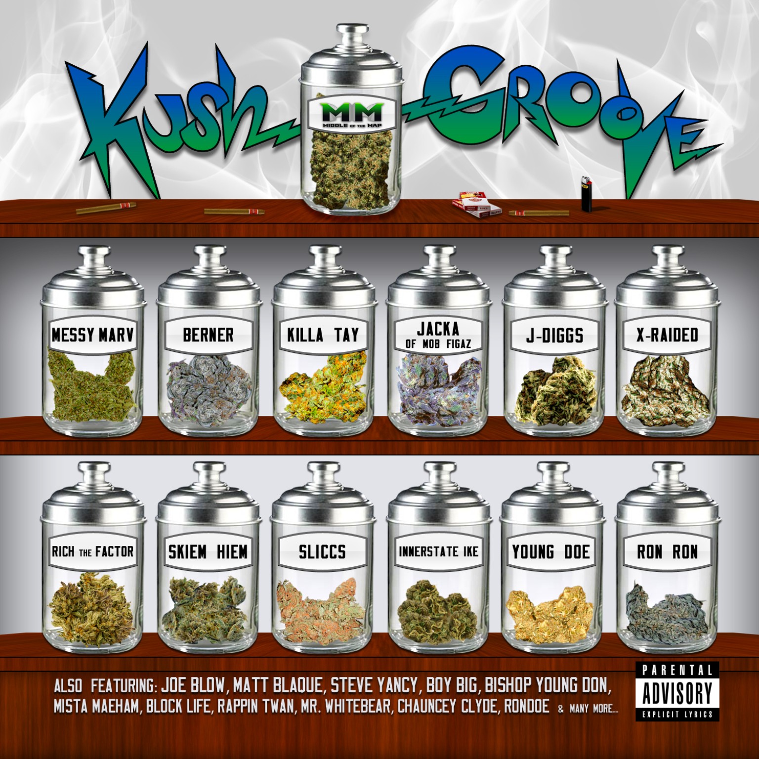 Original unmodified cover for Kush Groove